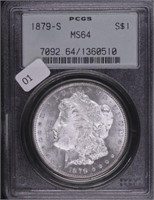 1879 S PCGS MS64 MORGAN DOLLAR