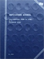 JEFFERSON NICKEL COLLECTION NO 50 D
