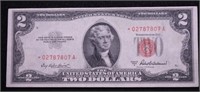 1953 STAR RED SEAL 2 $ BILL