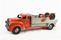 1940'S LINCOLN DUNLOP TIRES TOW  TRUCK