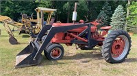 IH Farmall H Tractor with loader