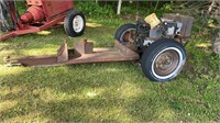 Homemade Log splitter