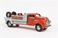 VINTAGE LINCOLN PRESSED STEEL TOW TRUCK