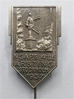1930s Swedish National Socialist Workers Pin
