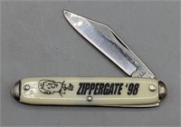 Vintage Zipper Gate 98 (Clinton) Pocket Knife