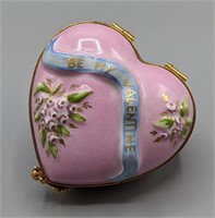 Vintage Limoges France Collector Pill Box