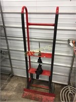 Red 2 Wheel Moving Cart