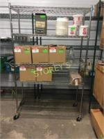 5 Tier Mobile Metro Rack - 48 x 18 x 68