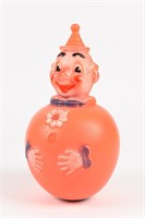 REGAL HAPPY CLOWN ROLY POLY  PLASTIC CHILDS TOY