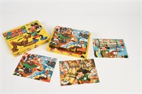 EARLY WALT DISNEY MICKEY MOUSE PICTURE CUBES