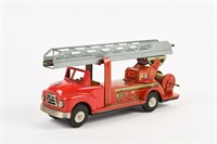 VINTAGE FIRE TRUCK FRICTION TOY