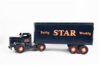 MINNITOYS STAR WEEKLY DAILY WEEKLY TRANSPORT TRUCK