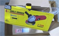Tool Shop 4 1/2" angle grinder, NIB