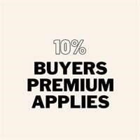 10% Buyer's Premium Applies
