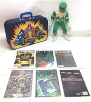 1993 MIGHTY MORPHING POWER RANGER CASE & DOLL,