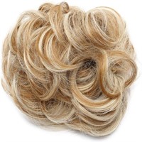 New - S-noilite Hair Bun Extensions Messy Wavy