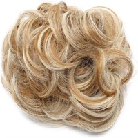 NEW - S-noilite Hair Bun Extensions Messy Wavy