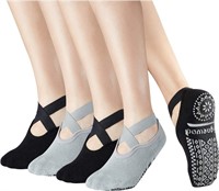 NEW - Yoga Pilate Barre Non Skid Anti Slip Socks