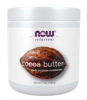 SEALED - NOW 100% Pure Cocoa Butter, multi-purpose