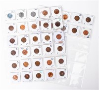 Coin Collection Of Assorted Lincoln Cents