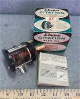 JOHNSON CITATION FISHING REEL-IN ORIGINAL BOX