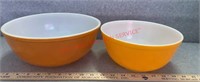 SET PYREX MIXING BOWLS-BOTH FOR ONE MONEY