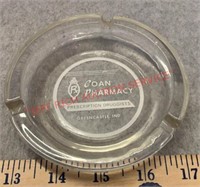 COAN PHARMACY ASH TRAY-GREENCASTLE, INDIANA