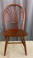 FAN STYLE SPINDLE BACK CHAIR