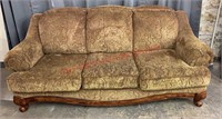 3-CUSHION SOFA-VINTAGE LOOKING