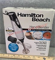 HAMILTON BEACH HAND BLENDER-NEW IN BOX