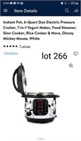 Mickey mouse pressure cooker