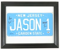 Ari Lehman Signed NJ License Plate (Jason)