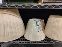 Contents of Shelf, Lampshades