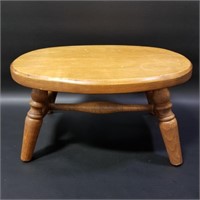 Solid Wood Stool 14" Tall 10" Wide