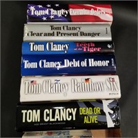 Attention Tom Clancy Lovers Hard Backs