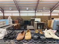 Contents of Shelf, Ladies Size 7 & 7.5 Shoes