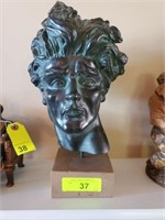 GREEK HEAD STATUE