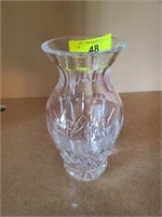 WATERFORD CRYSTAL VASE 10”