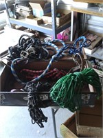 HAY BASKETS, HALTERS & LEAD ROPES IN SUITCASE