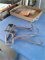 TWO SET OF HAY HOOKS