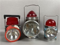 Three Vintage Flash Lanterns