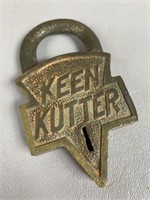 Vintage Keen Kutter Padlock