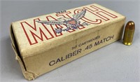 Match 45Cal 230Gr. Ammo (50Rds)