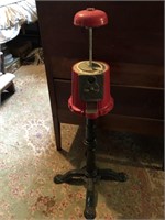 Carousel Gumball Machine w/Cast Iron Floor Stand