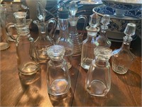 Vintage Collection of Glass Cruets