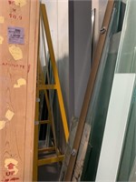 Bremner Single Sided Vertical Glass Storage Rack