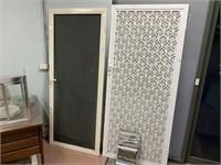 2 Aluminium Security Doors