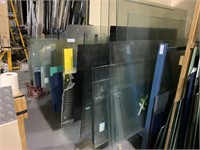 Large Qty Clear Float Glass, Stock Toughened Glass