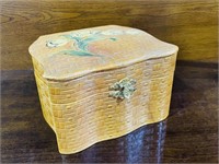 vintage box Texolord Hand painted box