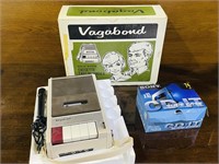 Vaabond portable cassette deck & cassettes